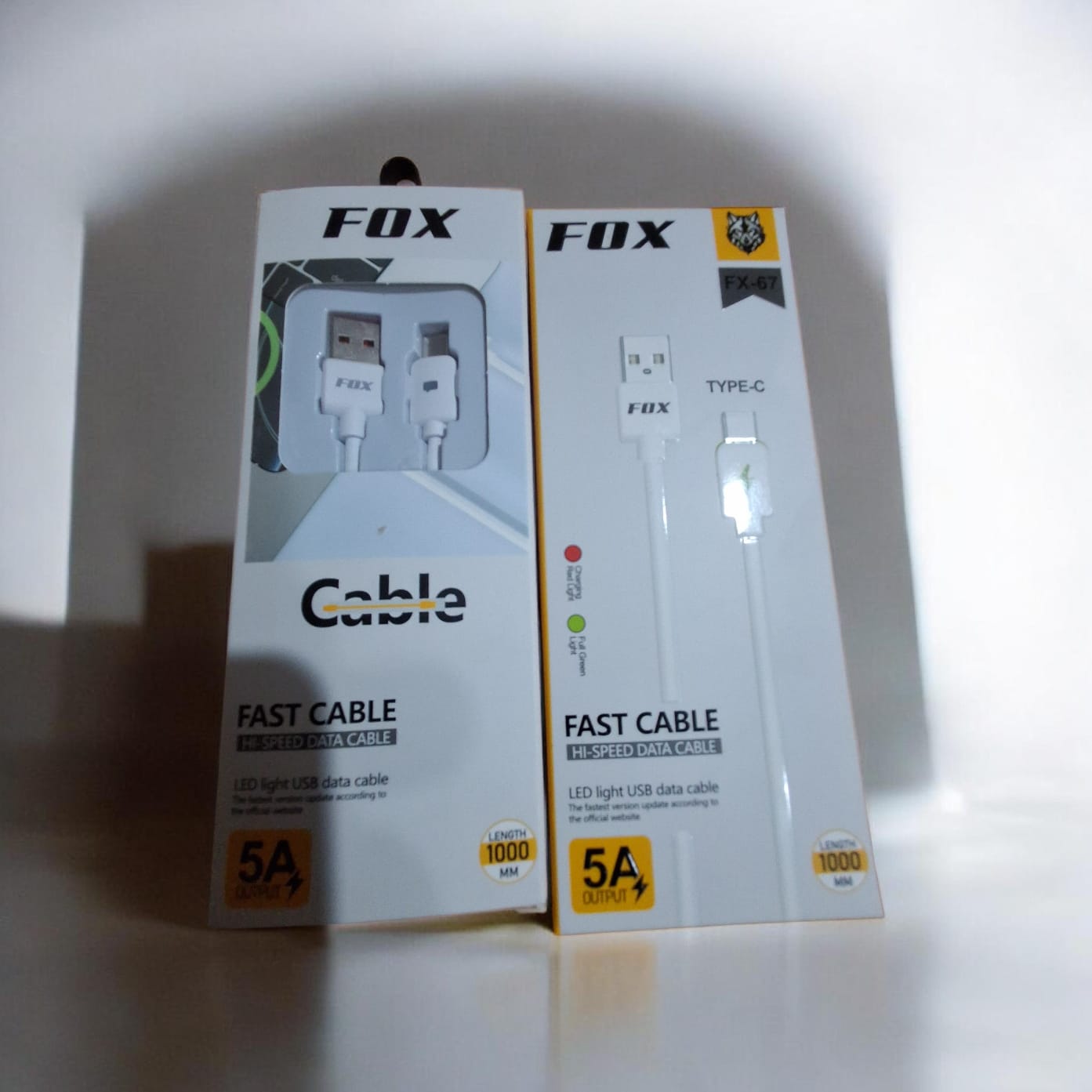 كابل تايب سي مضئ بلمبه اشعارات